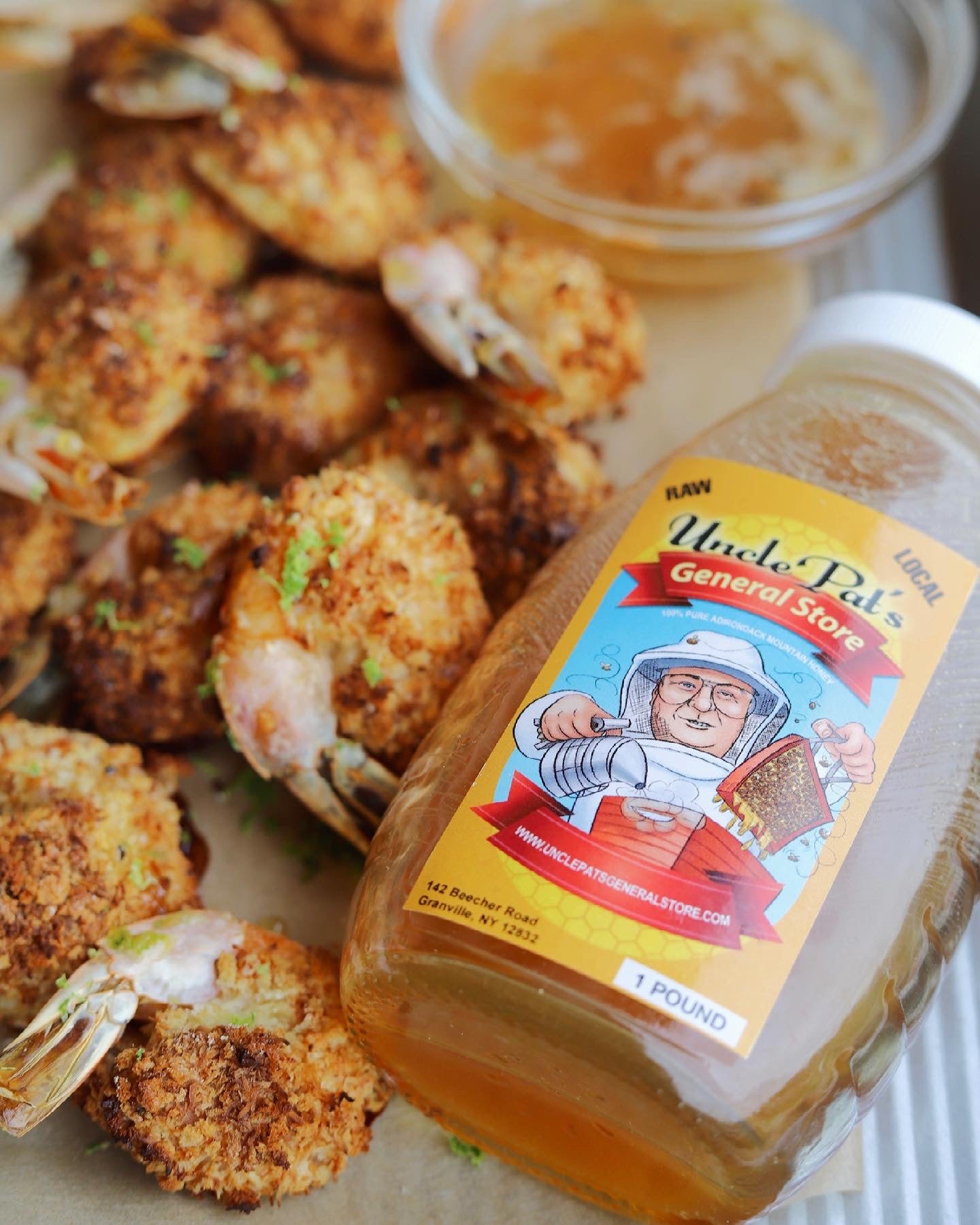 SLATE VALLEY FARMS HONEY BLACK PEPPER SHRIMP RECIPE