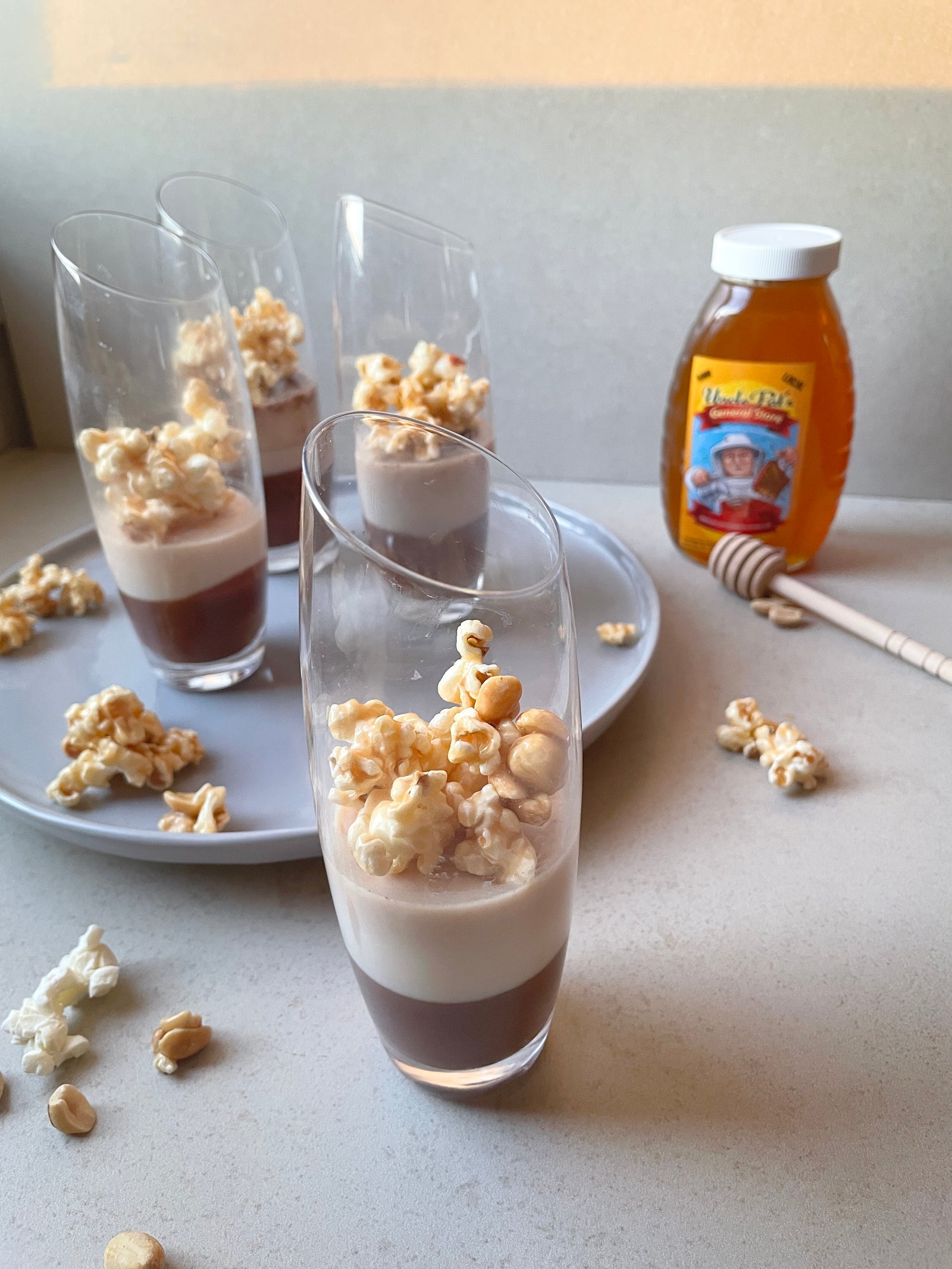 HONEY CARAMEL PANNA COTTA