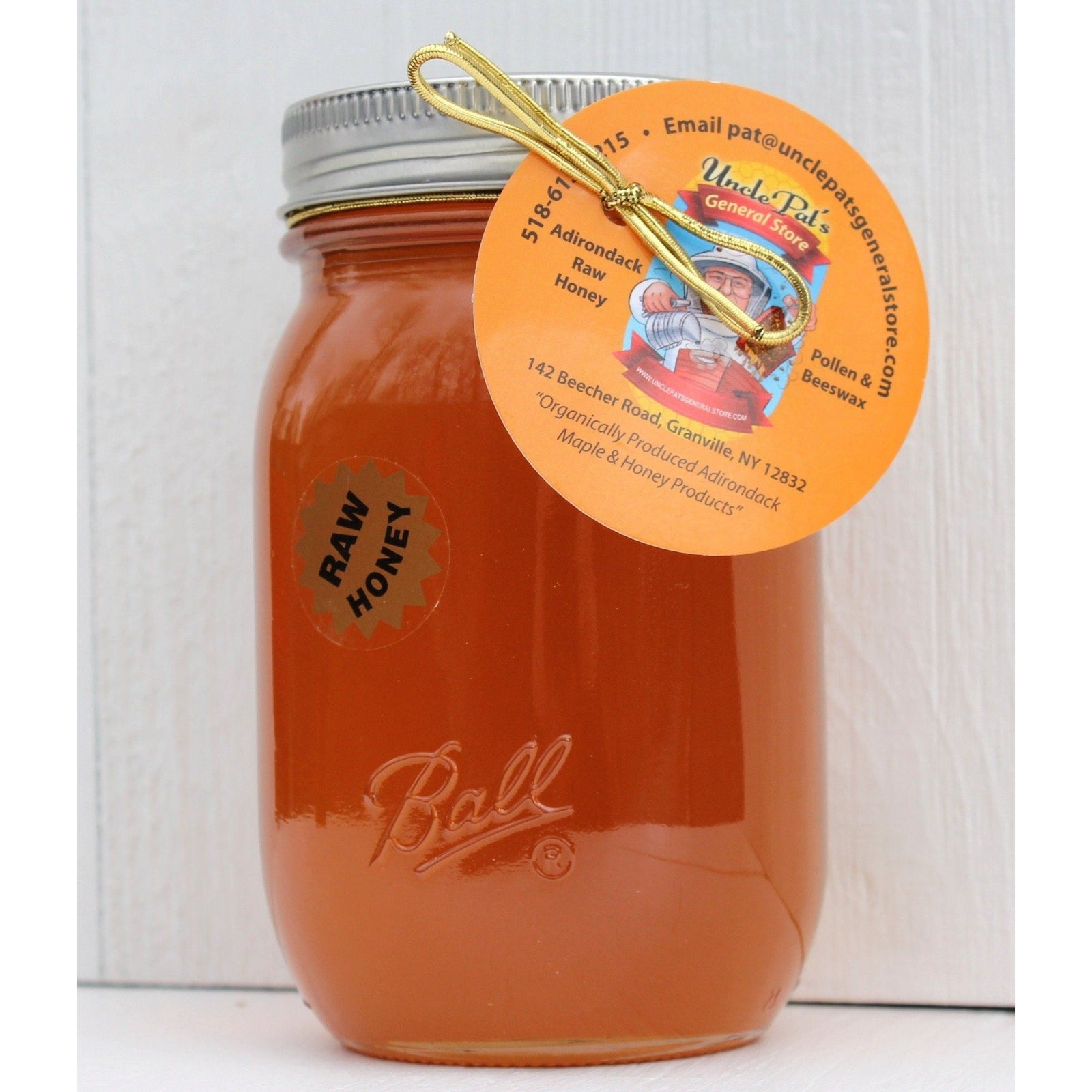 MASON JAR WILDFLOWER HONEY PINT