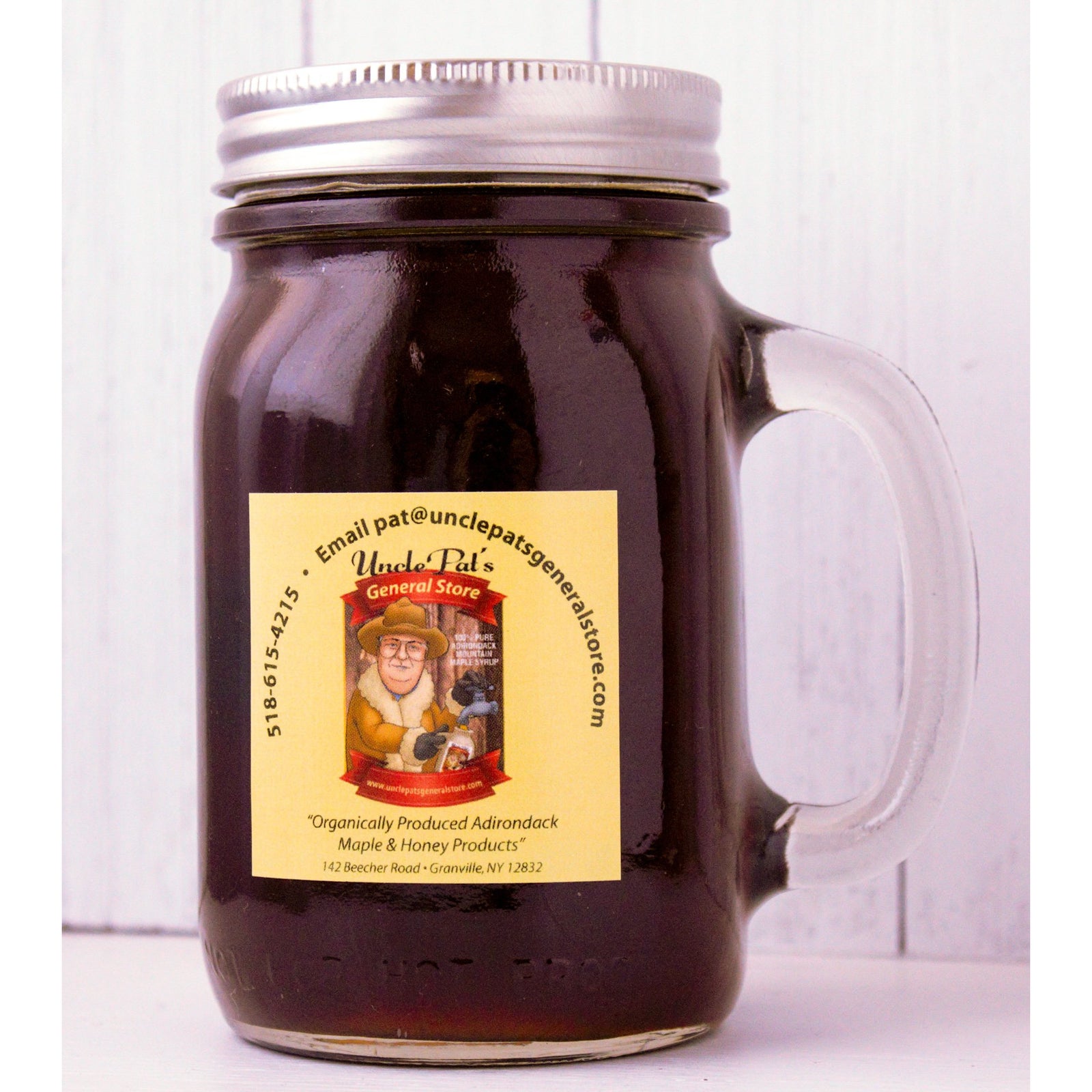 Maple Syrup Manson Jar Mug - Pint