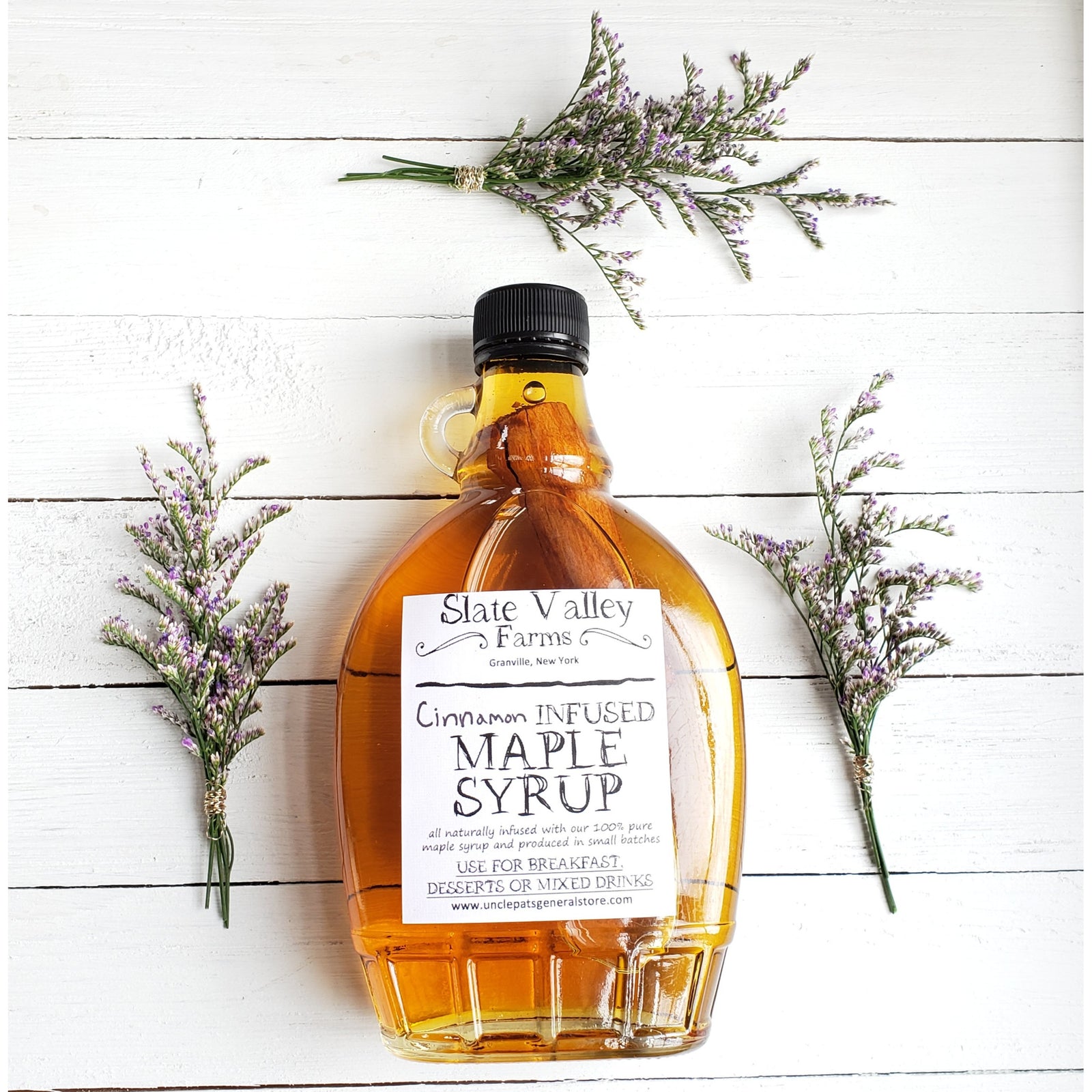 CEYLON CINNAMON INFUSED MAPLE SYRUP