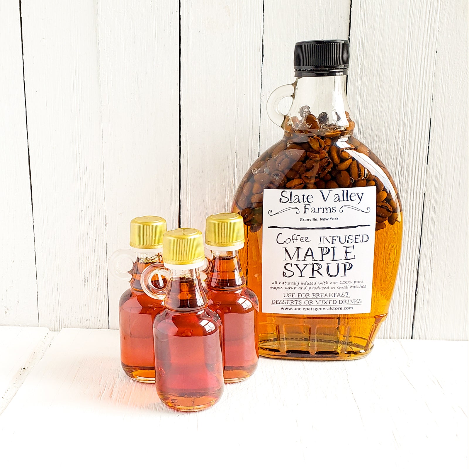 COFFEE BEAN INFUSED MAPLE SYRUP