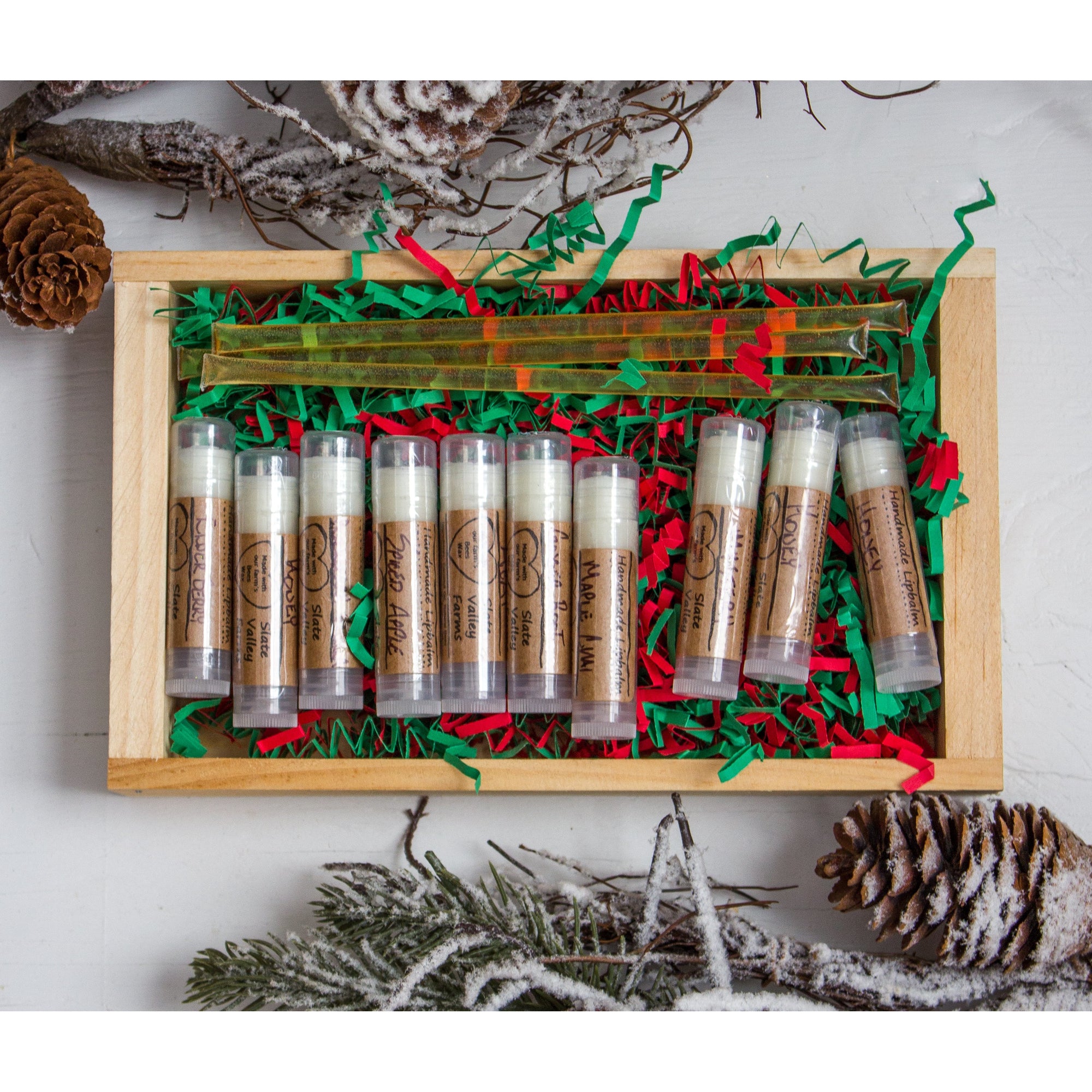 BEESWAX LIP BALM GIFT CRATE